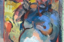 Clown with Parasol