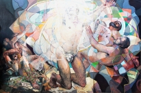 Transfiguration - oil on panel - 8' X 12' - 2000 - $60,000