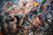 Ressurection - oil on panel - 8' X 12' - 2000 - $60,000