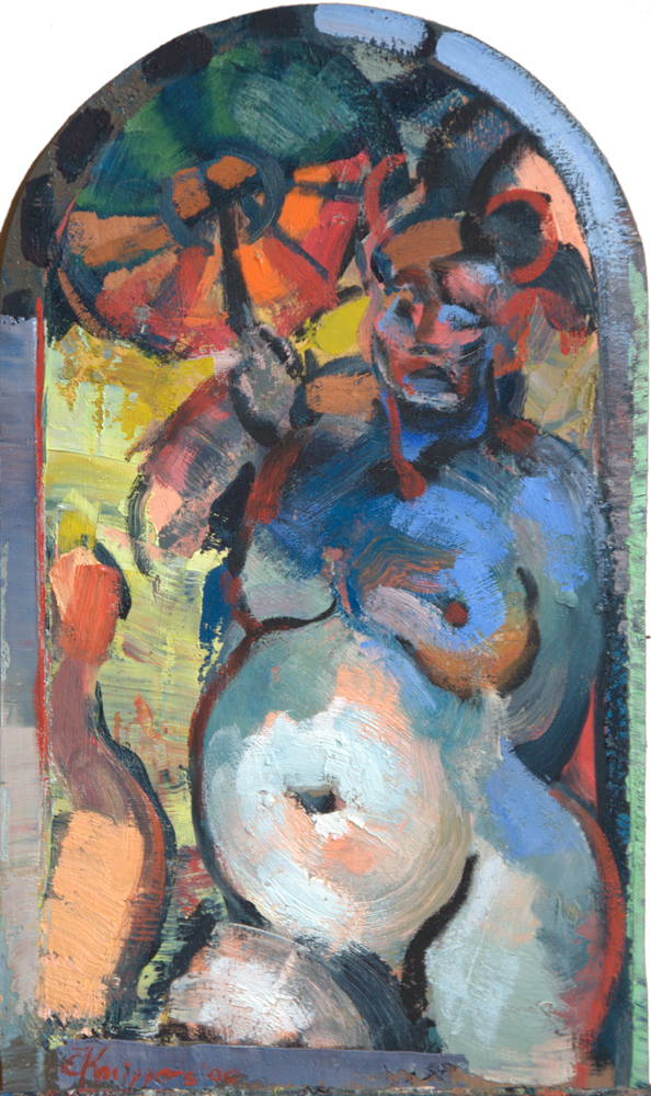 Clown with Parasol | 2000