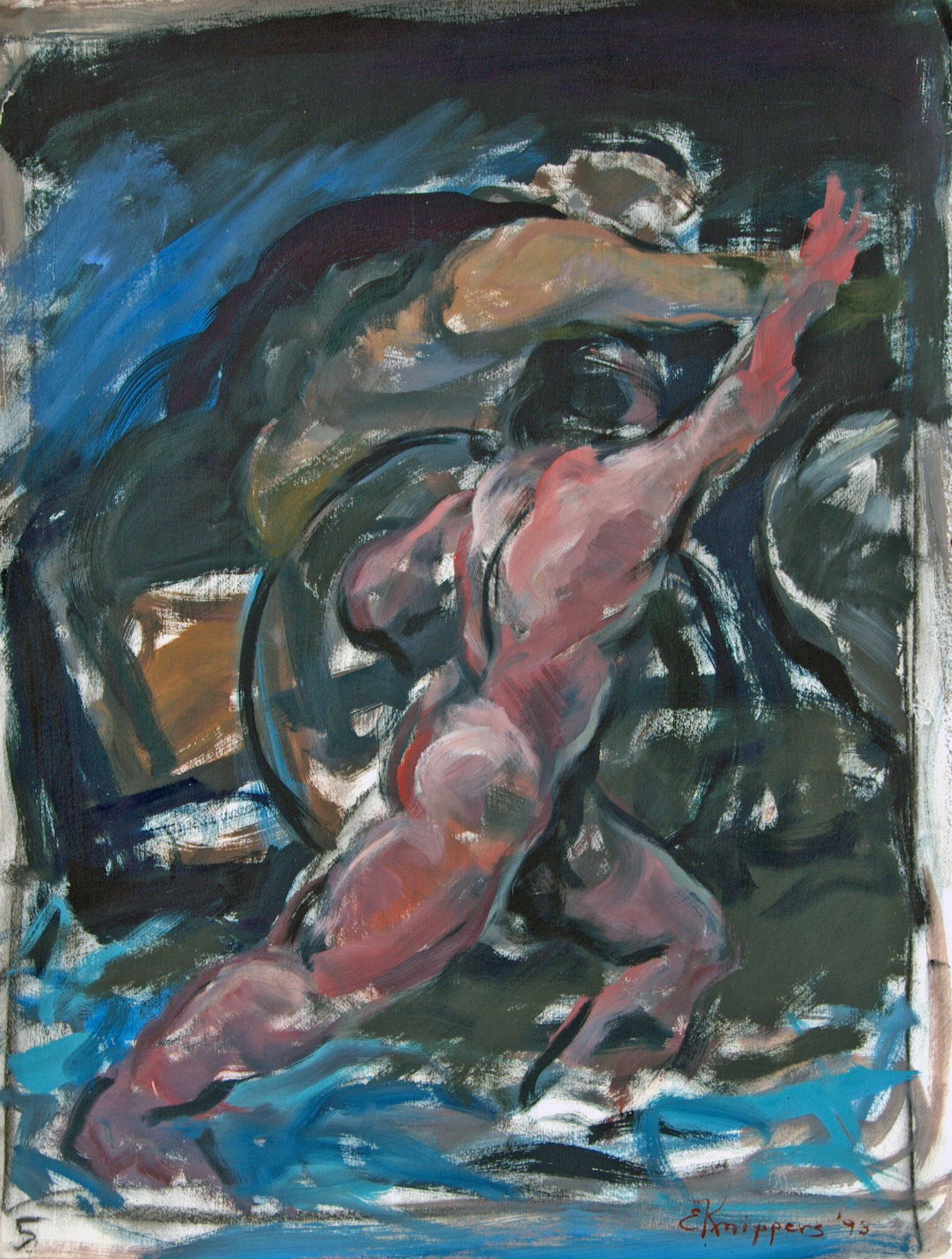 Elijah Runs Beside Ahabs Chariot | 1994