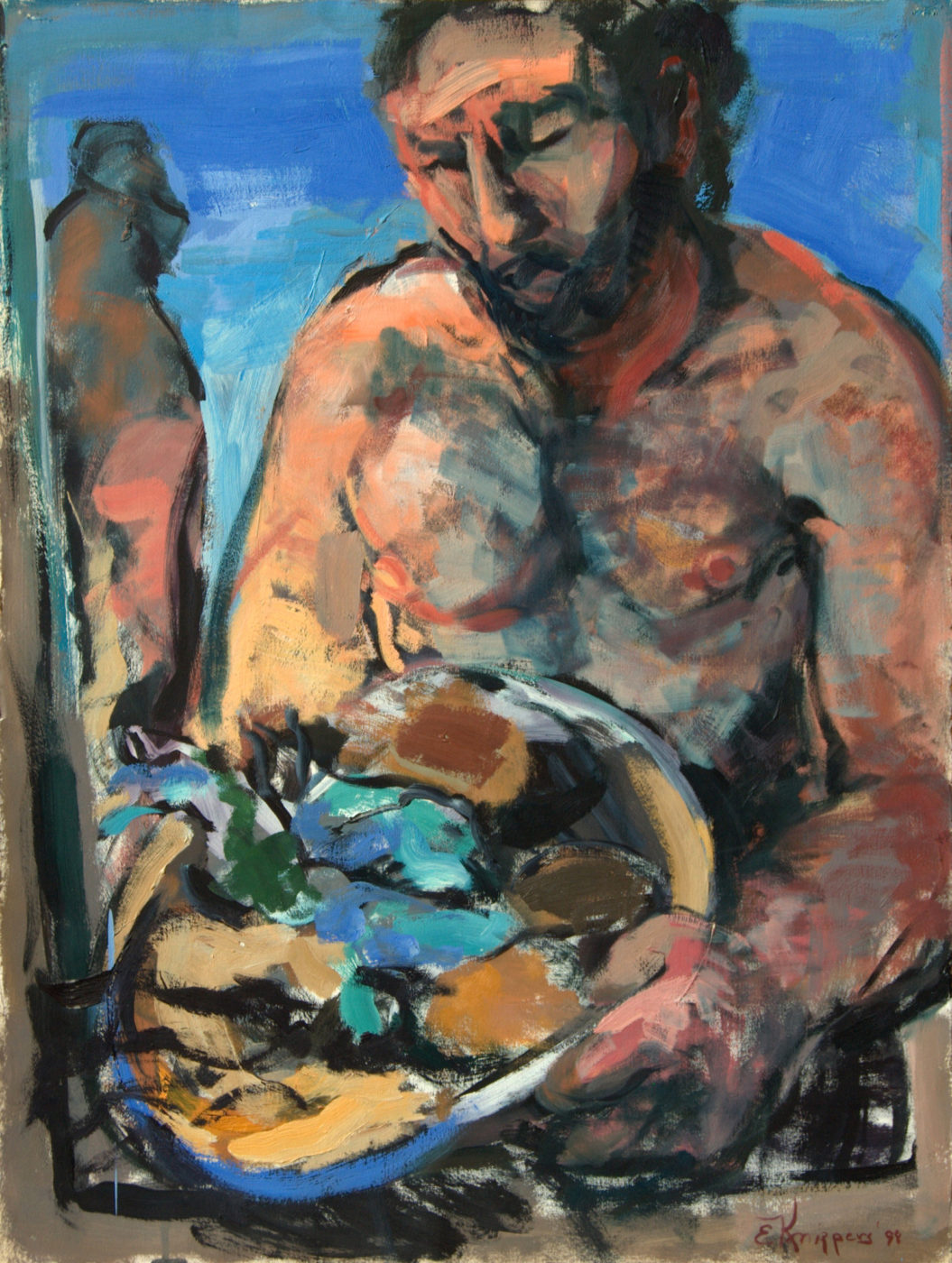 Christ With the Loaves and Fishes | 1998