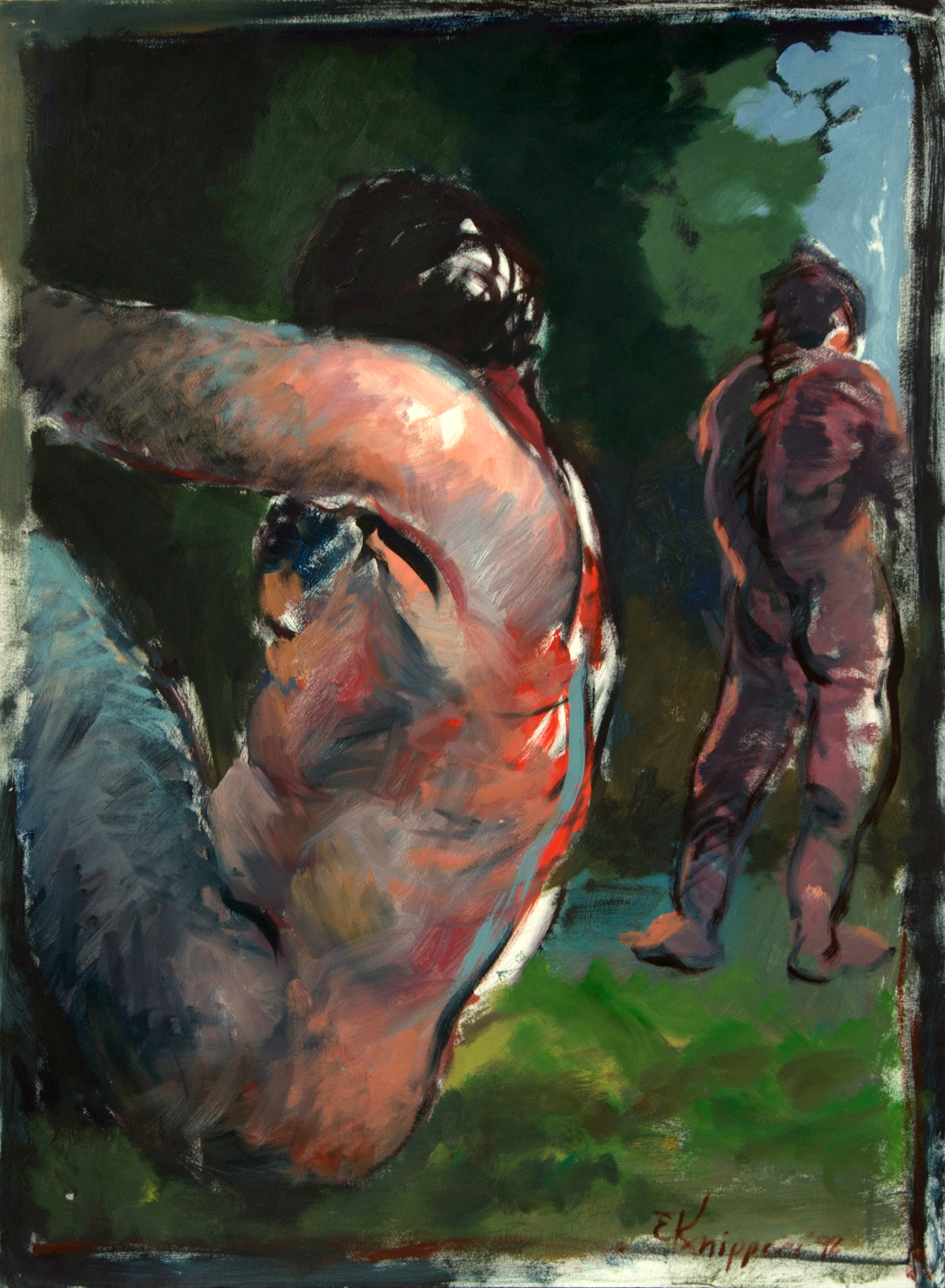 Christ Whipped in the Park | 1998