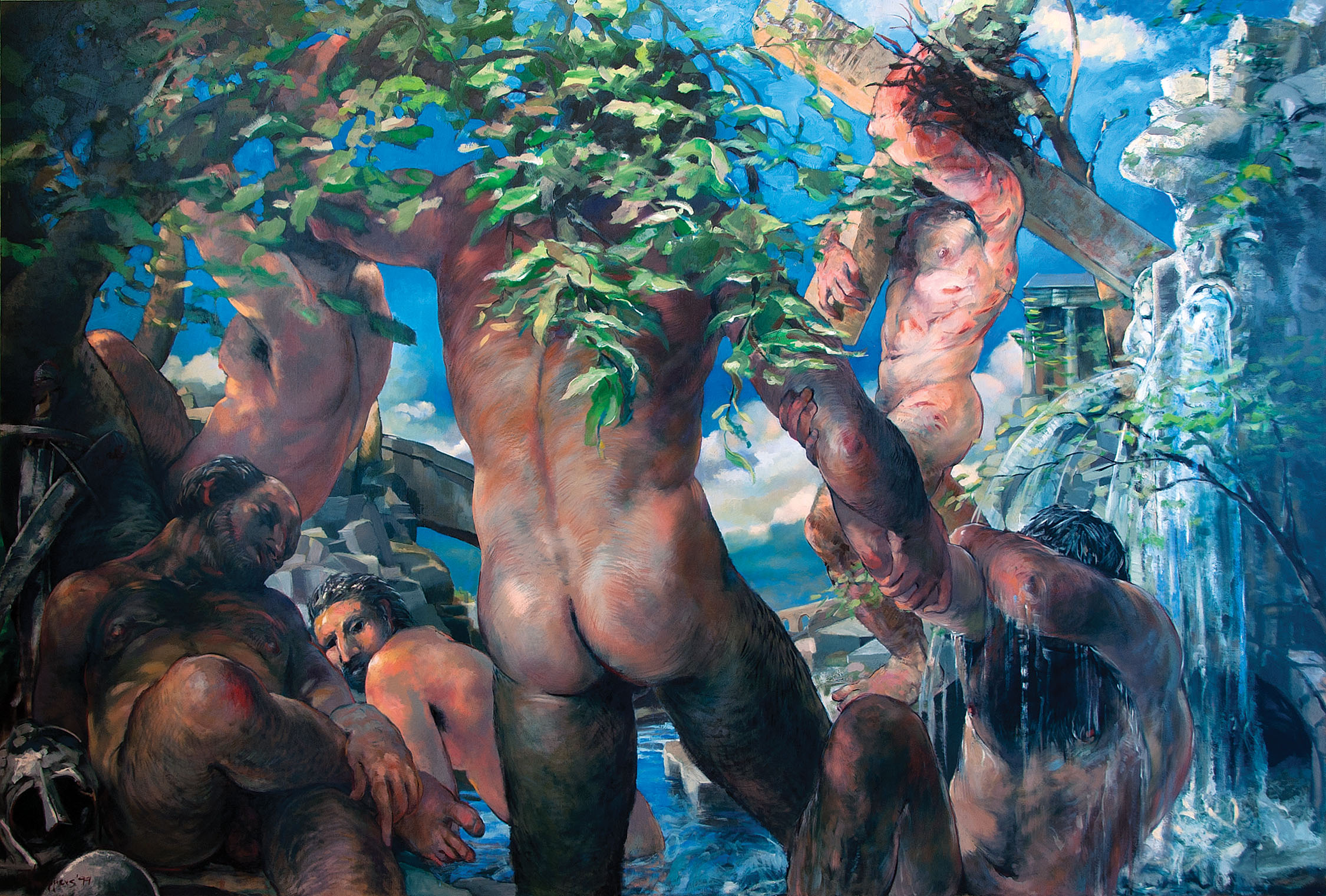 Soldiers Bathing | 1999